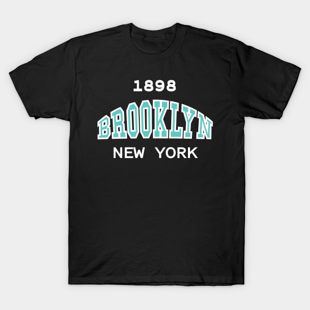 Brooklyn Classics Est 1898 T-Shirt by Microart